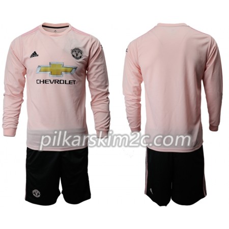 Koszulka Manchester United Dziecięca Precz 2018-2019 - Koszulki Piłkarskie(L/S)